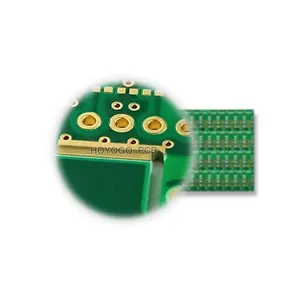 中国智能印刷电路板厂定制S1000-2 TG170印刷电路板ENIG + 边缘电镀双面印刷电路板