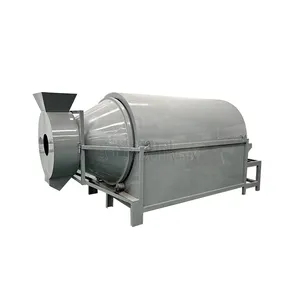 Automatic Grain Manure Rotary Drum Dryer Sawwood Chip Multi-Function Dryer Cassava Residue Dryer