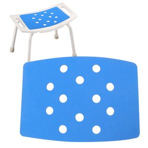 Coussin de siège de douche Eva 35x24x0,4 cm, antidérapant, pour équipement de sécurité dans la salle de bain - Product Image 1