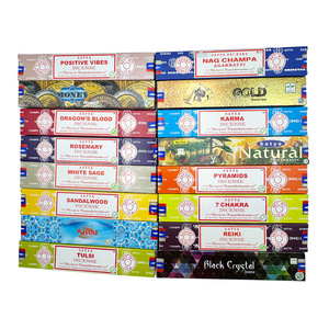 ธูปหอมแท้ นำเข้าจากอินเดีย ยี่ห้อ BNG Earth Brand กลิ่น Nag Champa Sai Baba SATYA ทำจากไม้ไผ่ธรรมชาติแท้ ทำมือ - Product Image 3