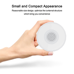 Sonido y luz Alarma antirrobo inteligente <span class=keywords><strong>Sirena</strong></span> interior Sensor zigbee Seguridad en el hogar 85db - Product Image 5