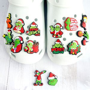 Breloques de chaussures populaires sur le thème du <span class=keywords><strong>Grinch</strong></span> de Noël - Product Image 3