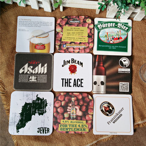 Custom Printed Absorbent Pulp Board Paper Coffee Coasters Beer Coasters