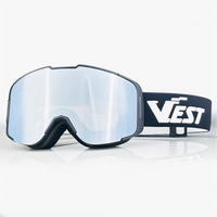 Masques de ski pour enfants anti-buée, protection UV 100 %, à porter par-dessus les lunettes, masques de snowboard personnalisés pour enfants et jeunes