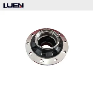 Hot sale Made in Chinese factory truck semi trailer axles parts 8 holes hub/brake drums
