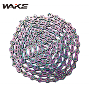 <span class=keywords><strong>Cadena</strong></span> de Bicicleta de Montaña WAKE <span class=keywords><strong>MTB</strong></span>, 11 Velocidades, 116 Eslabones, 1/2x11/128'', Colorida, Antipolvo - Product Image 2