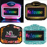 Présentoir de bouteilles VIP personnalisé pour bar et boîte de nuit, service de glorification, panneau d'affichage de message défilant LED avec inscription Joyeux anniversaire