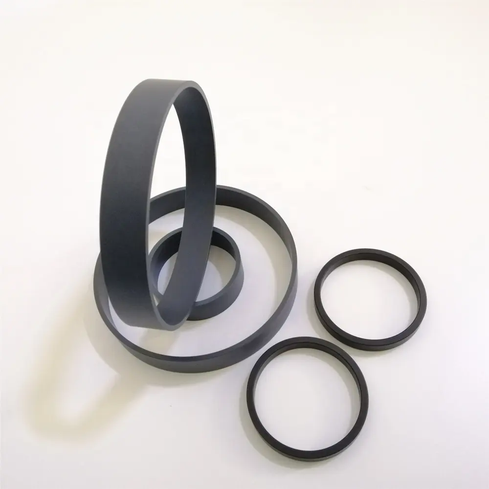 Chống Mài Mòn Graphite Đầy PTFE Trở Lại Up Nhẫn Bôi Trơn Rod Seal