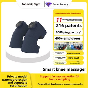 Masajeador eléctrico de rodilla con control de temperatura inteligente personalizado, rodilleras con vibración calentada para uso doméstico, pie de pierna - Product Image 2