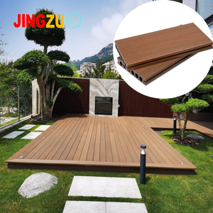 Planche de terrasse en composite bois-plastique co-extrudé à texture bois, creuse 3D, anti-termites, pour extérieur et <span class=keywords><strong>maison</strong></span> - Product Image 5