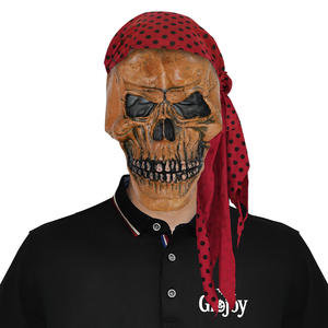 Máscara de Goma de Terror, Rey Pirata, Rey Fantasma, Accesorio Aterrador para Halloween, Fiesta de Disfraces, Personalizable - Product Image 1