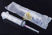 Seringue vétérinaire jetable en plastique Qianqin de 1 ml à 50 ml avec aiguilles pour animaux de compagnie, animaux d'élevage, chats, chiens, porcs, bovins, moutons, chevaux