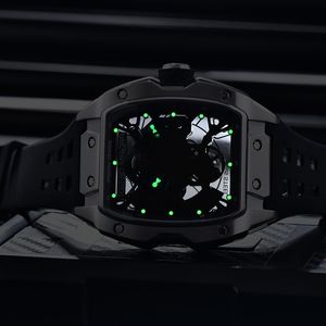 Reloj Mecánico para Hombre Pagani Design, Resistente al Agua 50M, Correa de Fluororubber, PD-YS018 - Product Image 3