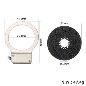 Sensor de asistencia de pedaleo (PAS) de 12 imanes, 6.5cm de diámetro, para bicicleta eléctrica, pieza de asistencia de potencia, sensor Hall PAS de 12 imanes - Product Image 2