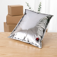 Sac BIB en aluminium, sac aseptique Bag-in-Box avec distributeur à valve papillon, emballage pour vin, jus, liquides, 1L, 3L, 5L, 10L, 20L, personnalisé