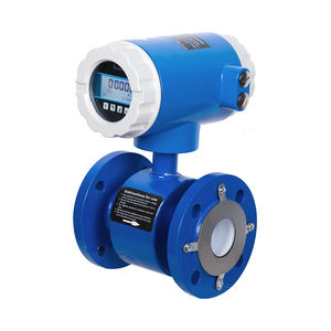 Meteran aliran air lapisan 220V PTFE pabrikan Cina meteran aliran elektromagnetik - Product Image 2