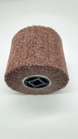 Roue de polissage abrasive en nylon non tissé pour le polissage de l'acier inoxydable