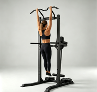 Station de musculation multifonctionnelle professionnelle : Barres parallèles réglables, station de dips et station de tractions – Offre spéciale usine