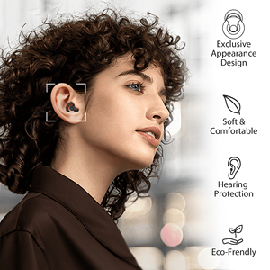 Bouchons d'oreilles en mousse filtrante 4 tailles, réduction du bruit, ajustables, anti-bruit, silencieux, réutilisables, pour festivals et sommeil - Product Image 4