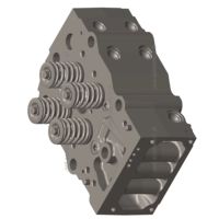 Repuestos para Motor Cummins Dongfeng DCEC, Cabeza de Cilindro 3646323-10