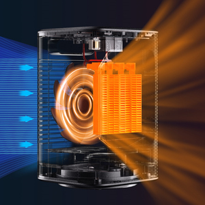 IMYCOO Fast Heating <strong>Portable</strong> Adjustable Small Electric Fan <strong>Heater</strong> Custom Logo Winter <strong>Home</strong> 1000W PTC KC CE 110v 220v Desktop 1 - Product Image 2