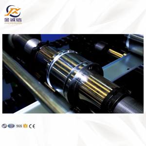 Z-<span class=keywords><strong>Profil</strong></span>-Stahlprofil-Fliesenformmaschine mit SPS-Steuerung, hydraulischer Schneidefunktion, CE-zertifiziert, Marke JCX - Product Image 4