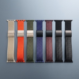 สายนาฬิกาข้อมือแบบยืดหยุ่นไนลอนพร้อมหัวเข็มขัดแม่เหล็กสำหรับเปลี่ยน รุ่นปี 2026 สำหรับ Iwatch และ Apple Watch 10/9 ขนาด 46 มม. 42 มม. 49 มม. 46 มม. SE - Product Image 6