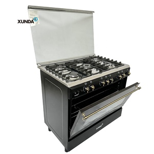 Xunda fours encastrés à rôtir sur pied <span class=keywords><strong>four</strong></span> <span class=keywords><strong>combiné</strong></span> acier inoxydable 5 brûleurs cuisinière à gaz avec <span class=keywords><strong>four</strong></span> - Product Image 2
