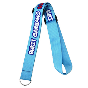 High-Quality Custom Printed Logo Polyester Lanyard - Product Image 2