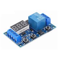 Module de temporisation à relais HW-521B/1 - Carte de contrôle double MOS avec temporisation de cycle réglable et circuit de déclenchement pour l'automatisation