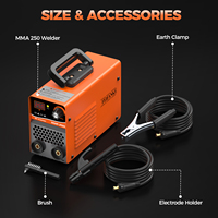 Machine à souder MMA FEIFANKE MMA-250, onduleur IGBT portable, nouvel affichage numérique, cycle de travail de 60%, 30-250A, double tension