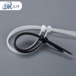สายรัดเคเบิลไนลอน Bk Beikun 4X200 มม. สีขาว แบบล็อคตัวเอง สำหรับมัดสายไฟ - Product Image 3