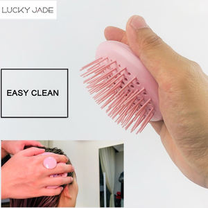 Großhandel neue kunden spezifische Haar wäsche Kopfhaut Shampoo Bürsten, flexible Borsten manuelle Kopfhaut Massage gerät - Product Image 6