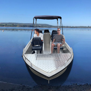 Bateau à coque en aluminium Kinocean 20 pieds, meilleur prix direct usine, nouveau <span class=keywords><strong>taxi</strong></span> fluvial pour passagers, capacité 10 personnes, moteur diesel. - Product Image 2