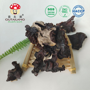乾燥全形BRC承認ブラック真菌フード乾燥ブラック真菌大サイズ乾燥ホワイトバックアガリック食べるため - Product Image 6