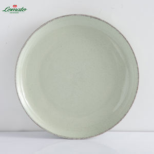 Juego de platos de porcelana esmaltada metálica de 4 piezas de cerámica ecológica de diseño clásico artesanal para uso en el hogar y el restaurante - Product Image 2