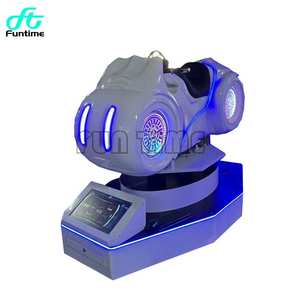 9D emballant la machine en acier à jetons de jeux de simulateur de la voiture VR de réalité virtuelle du simulateur VR de moto - Product Image 2