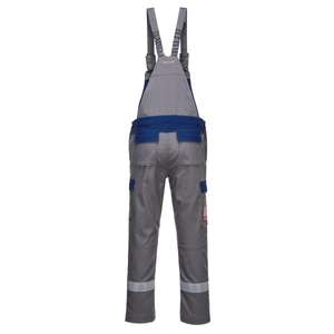 PORTWEST - FR07GRRXXXL Bizflame Ultra bavoir et bretelles gris bicolore-EAN 5036108308767 WORKWEAR RÉSISTANT AUX FLAMMES - Product Image 2
