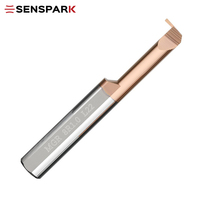 Herramienta de Microaleación de Acero de Tungsteno SENSIPARK Mtr para Mandrinado de Orificios Pequeños con Control Numérico, Mandril de Mandrinado de Orificios Pequeños/MFR para Orificios Internos Sísmicos