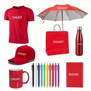 Ensemble cadeau personnalisé 2025 avec logo, casquette, t-shirt, sweat à capuche, sublimation, broderie, article promotionnel, merchandising d'entreprise, souvenir d'entreprise - Product Image 1