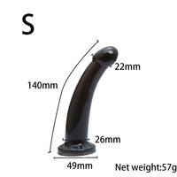 Plug anal transparent à ventouse, dilatateur, pour hommes et femmes, masturbateur réaliste à insertion postérieure, modèle pour usage gay