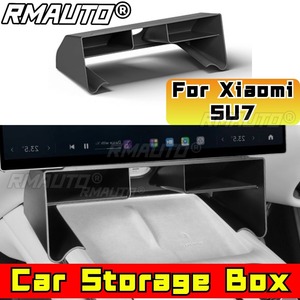 Boîte de rangement sous l'écran central pour Xiaomi Su7 - Accessoires de rangement pour voiture - Kit de carrosserie - Pièce extérieure - Product Image 2