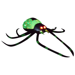 Araña Inflable de Halloween de 6 Pies, Decoración Exterior con Luz Mágica, Inflable para Jardín, Inflable Festivo, Gran Venta - Product Image 2