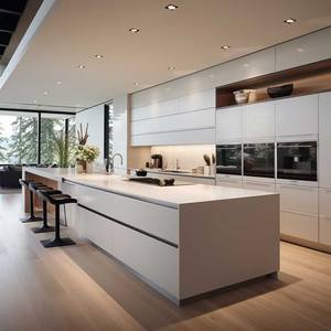 Australia Standard Modern Custom Storage Furniture Minimalist Style Lacquer Kitchen Cabinet KitchenCabinets