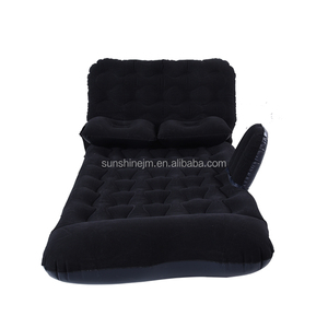 Matelas gonflable de taille de reine de lit d'air de voiture de soleil pour le siège arrière de voiture-couverture et dessus pliables portatifs de PVC conception moderne - Product Image 3