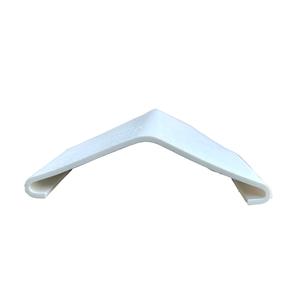 Protections d'angle en <span class=keywords><strong>vinyle</strong></span> haute résistance avec insert en aluminium à angle de 135 degrés, protections d'angle à angle de 135 degrés, protection d'angle murale à aile de 2 pouces - Product Image 4