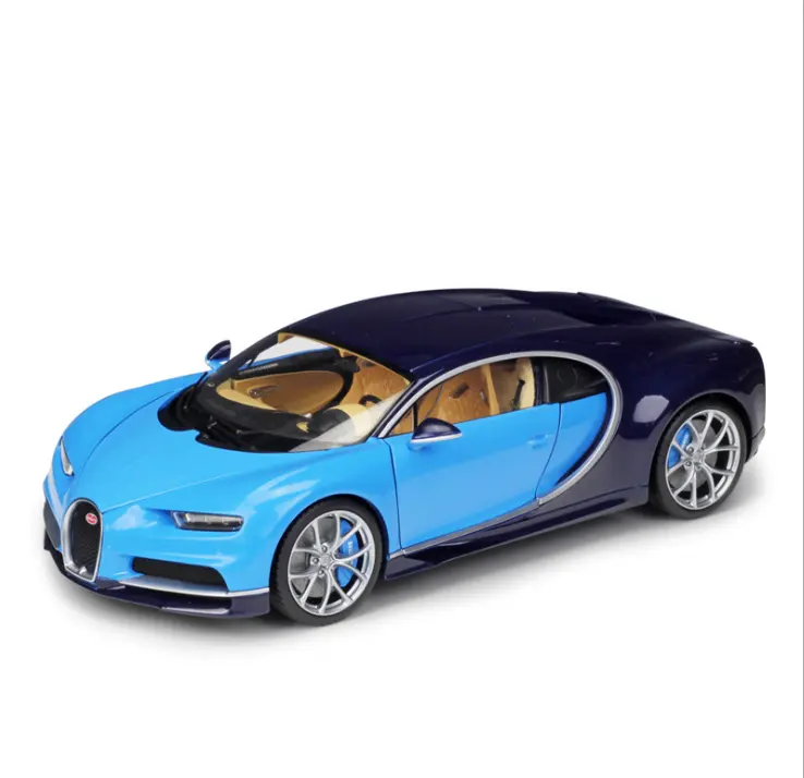 Welly1: 18 Diecast Chiron 2016 siêu chạy mô phỏng hợp kim Xe mô hình