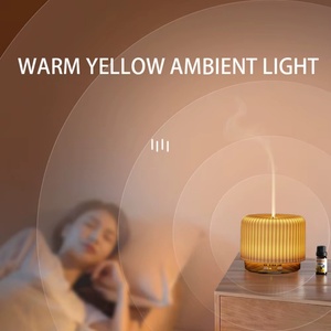 Aromatherapy Humidifier Plug in Aroma Diffuser Three <b>Lights</b> Adjustable Nano-mist Ceramic Aroma Humidifier Diffuser - Product Image 6