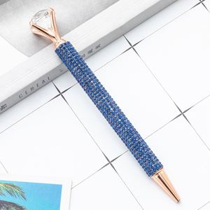 Bolígrafo Metálico con Recubrimiento de Cristal - Herramienta de Escritura Promocional OEM para Eventos - Product Image 1