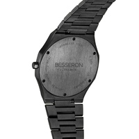Reloj de Cuarzo Ultrafino de Lujo para Hombre, Personalizado, Acero Inoxidable 316L, Movimiento Japonés GL20, Chapado en Oro, Resistente al Agua 50M, Reloj Masculino